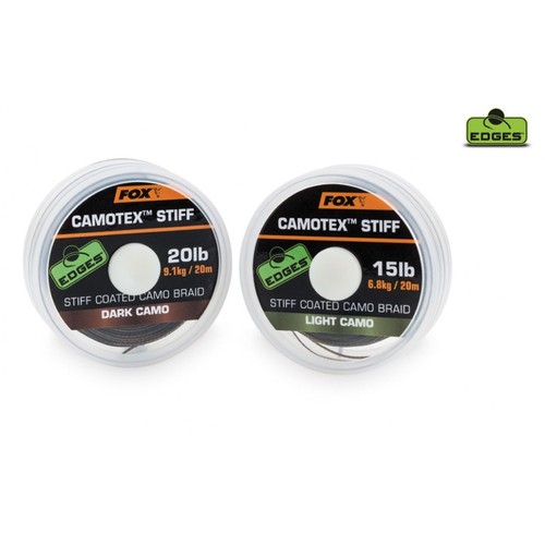 Fox Camotex Semi Stiff 20m Light Camo 20lb, 9,1kg