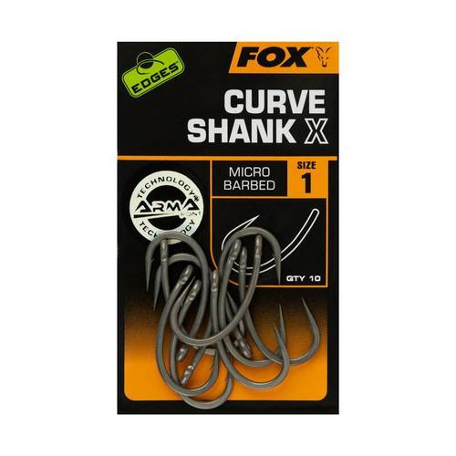 Fox Háčky EDGES™ Curve Shank X Size 2