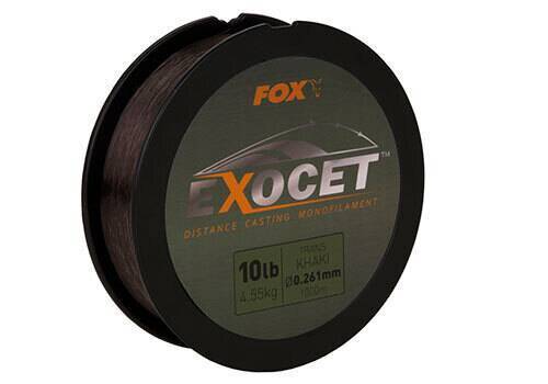 Fox Vlasec Exocet® Mono Trans Khaki 0.261mm 10lbs / 4.55kgs