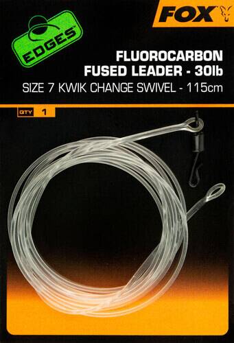 EDGES™ Fluorocarbon Fused Leaders Kwik Change