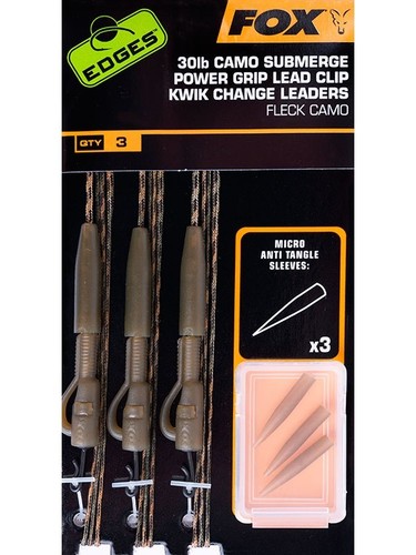 Fox Montáže Camo Submerge Power Grip Lead Clip 40lb