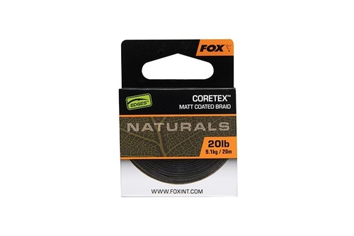 Fox Šňůrka Naturals Coretex Matt, 20m 25 lb, 11,3kg