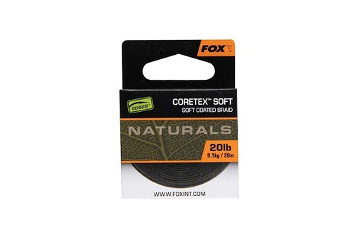 Fox Šňůrka Naturals Coretex Soft, 20m 25lb, 11,3kg