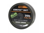 Fox Šňůrka EDGES™ Coretex™ Matt 20m Weedy Green 15lb, 6,8kg