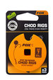 Fox Návazec EDGES™ Chod Rigs - Standard 25lb, Size 7