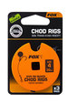 Fox Návazec EDGES™ Chod Rigs - Standard 30lb, size 4