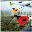 Fox Sada Swingerů Iluminated Euro MK3 Swinger 4 Rod Presentation Set