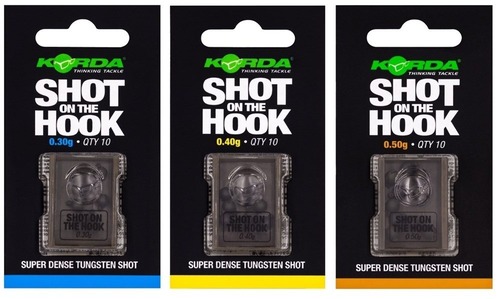 Korda Závaží na háček Shot on The Hook 10ks 0,30g