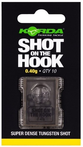 Korda Závaží na háček Shot on The Hook 10ks 0,30g