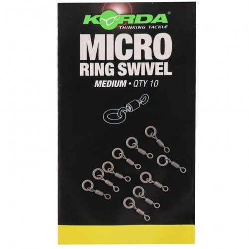 Korda Obratlik Micro Ring Swivel 10ks Medium