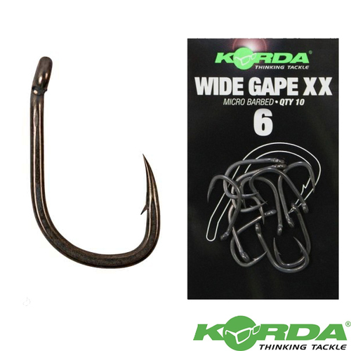 Korda Wide Háčky Gape XX Vl 2