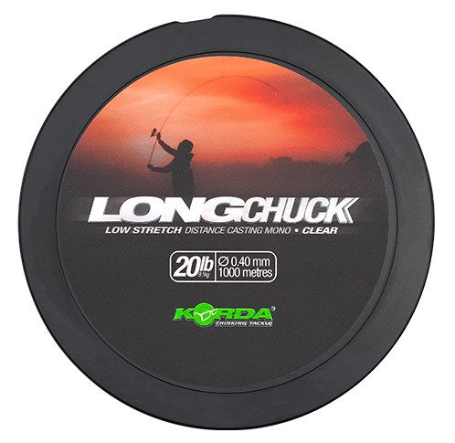 Korda Vlasec LongChuck Distance Casting Mono 1000m, Clear 0,30mm, 5,4kg