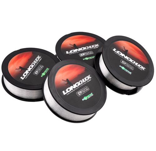 Korda Vlasec LongChuck Distance Casting Mono 1000m, Clear 0,30mm, 5,4kg
