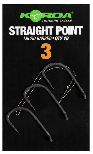 Korda Háčky Straight Point Micro Barbed 10ks Size 4