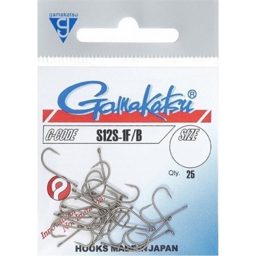 Gamakatsu Háček G-Code S12S-1F/B Size 8