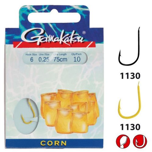 Gamakatsu Návazec BKS 1130G Corn Size 10 0,16mm 75cm