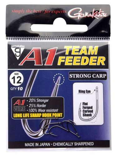 Gamakatsu Háček A1 Team Feeder Strong Carp Size 12