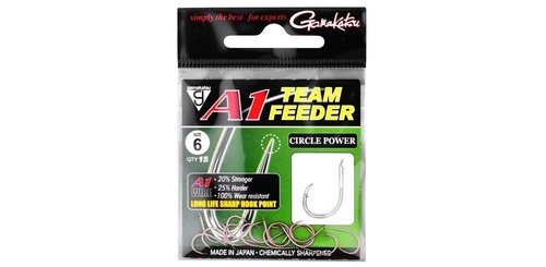 Gamakatsu Háček A1 Team Feeder Circle Power Size 6