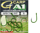 Gamakatsu G Carp A1 Specialist Dark Forest and Apple Green Size 2