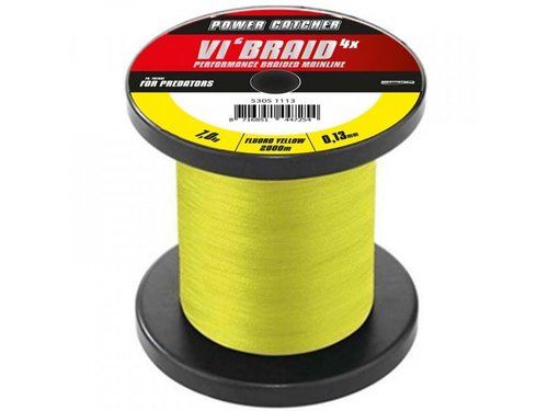 Spro Šňůra VI Brad Powercatcher Yellow 0,22mm, 13kg, 1m