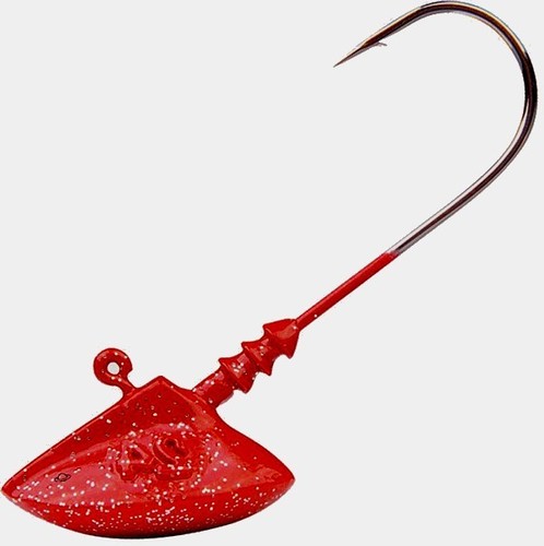 Spro Jigová Hlava Erie Jig Head Extra Sharp Size 4/0, 21g, Red