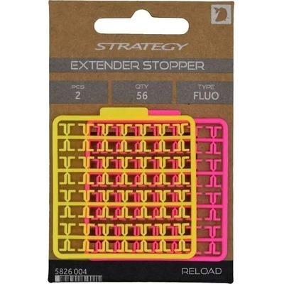 Srategy Vlasová zarážka Extender Stopper Fluo 112ks