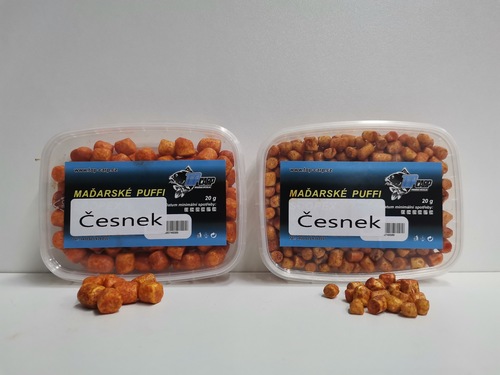 Top Carp Maďarské Puffy Česnek 20g Malá