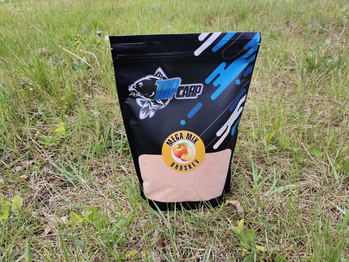 Top Carp Krmítková směs Mega Mix Broskev, 1kg