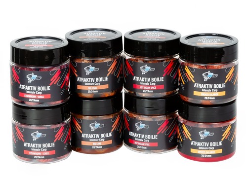 Top Carp Boilies v dipu  Atractiv boilie Intensiv Carp 150ml Big Crab