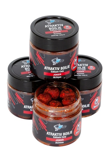 Top Carp Boilies v dipu Atraktiv boilie Exklusiv Carp 150ml Joker