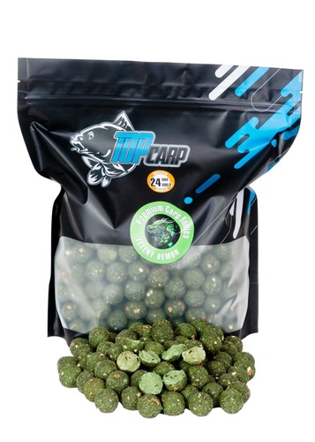 Top Carp Tranlivé Boilies Zelený Démon 20mm 1kg
