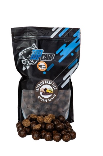 Top Carp Boilie Intensiv Carp Feed  Řepkové boilies 20mm, 10kg