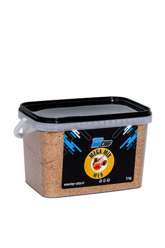 Top Carp Krmitková směs Megamix 3 kg Kbelík Med