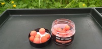 Top Carp Pop-Up Visual 15/20mm, 100ml Frankfurtská klobása