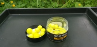 Top Carp Pop-Up Visual 15/20mm, 100ml Banán-Ananas