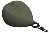Top Carp Olovo kaprové ploché očko/obratlík 90g