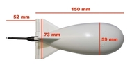 Spomb Zakrmovací raketa MIDI-X White