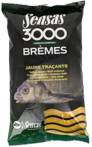 Sensas Krmení 3000 Bremes Jaune Tracante 1kg (Cejn-Žlutý)