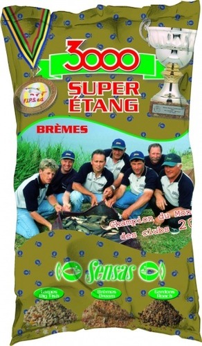 Sensas Krmení 3000 Etang Super Bremes 1kg (Jezero - Cejn)