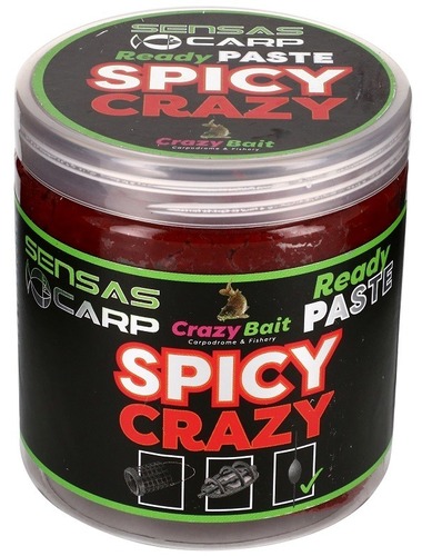 Sensas Pasta Carp Crazy Bait Ready Paste 250g Spicy Crazy (Koření)