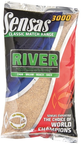 Sensas Krmení 3000 River 1 kg Standard (Řeka světlá)