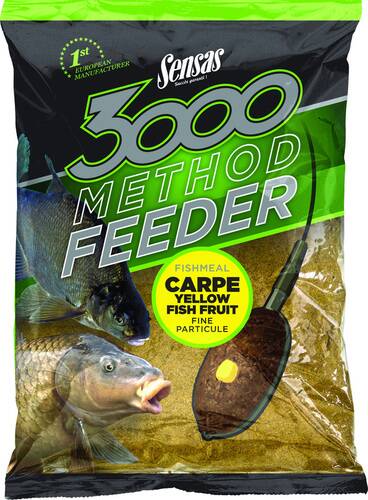 3000 METHOD CARP YELLOW 1KG