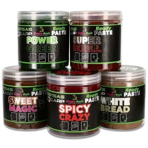 Sensas Pasta Carp Crazy Bait Ready Paste 250g Super Skrill (Krill)