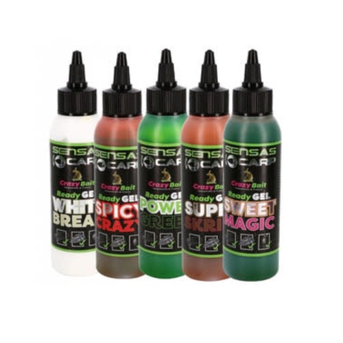 Sensas Gel Crazy Bait Ready 115ml Spicy (Koření)