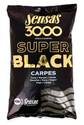 Sensas Krmení 3000 Super Black 1kg Carpes (Kapr Černý)